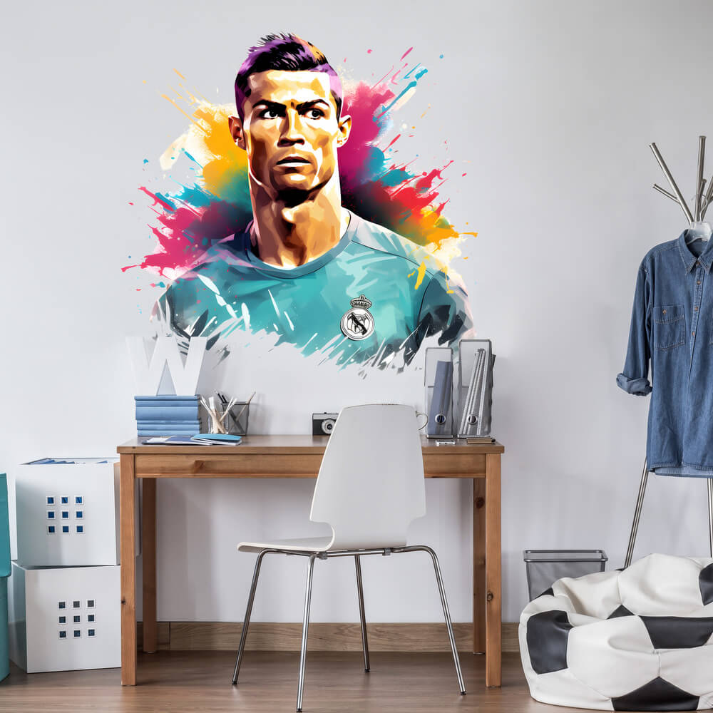 Dječje zidne naljepnice - Cristiano Ronaldo 